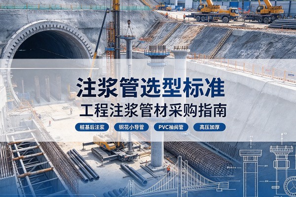 合江注浆管选型标准