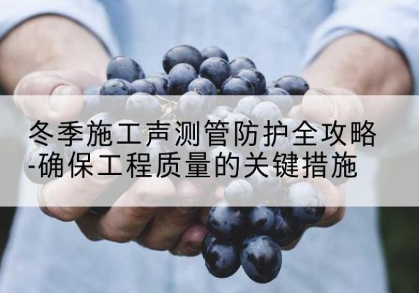 合江冬季施工声测管有哪些防护要点？-冬季施工声测管防护全攻略-确保工程质量的关键措施